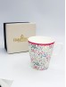 Porcelain Pink Flowers Mug With Gift Box